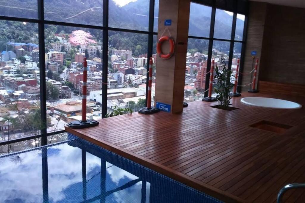 Acogedor Loft En Centro Internacional De Bogota Apartman Kültér fotó