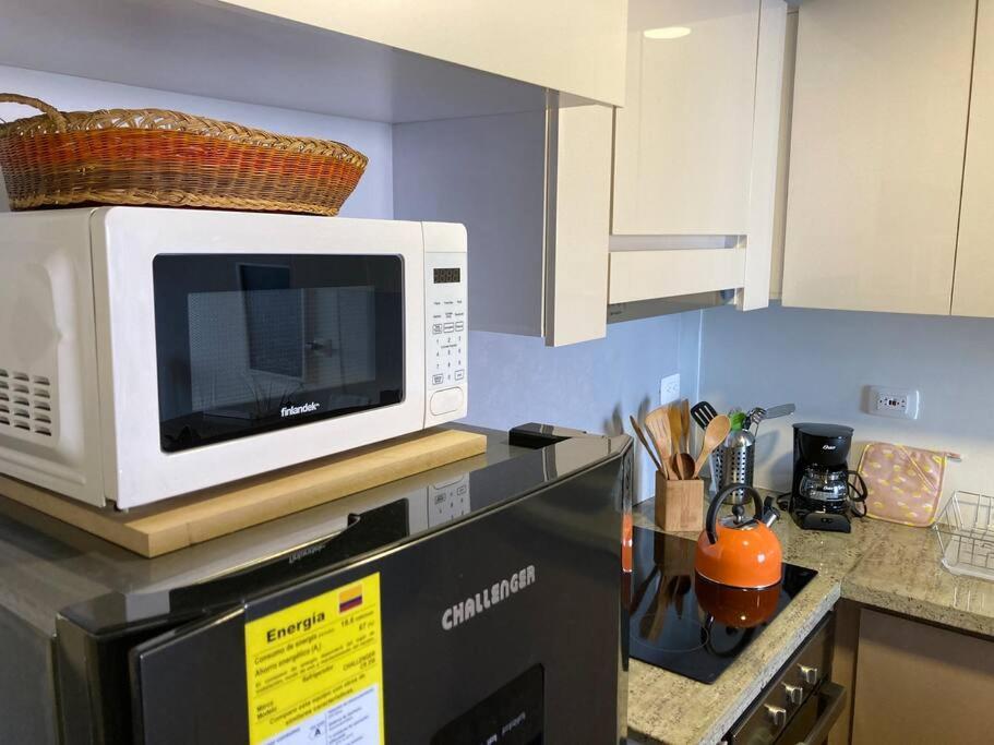 Acogedor Loft En Centro Internacional De Bogota Apartman Kültér fotó